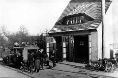 Einzug ins neue Gerätehaus 1956